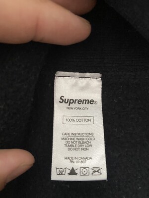 Supreme 2016 Box logo Black on black | eBay