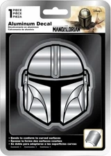 Chroma Graphics 041721 Star Wars The Mandalorian Mando's Helmet Aluminum Decal
