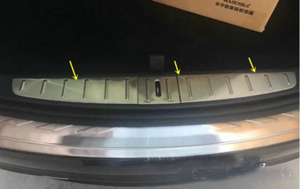 For Tesla Model X 2016 2019 Steel Inner Rear Bumper