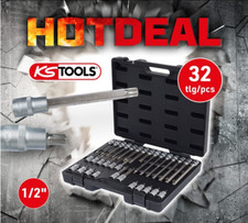 KS TOOLS 1/2" RIBE® Bit-Stecknuss-Satz, 32-tlg HOTDEAL