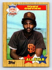 1987 All-Star Tony Gwynn Padres 599