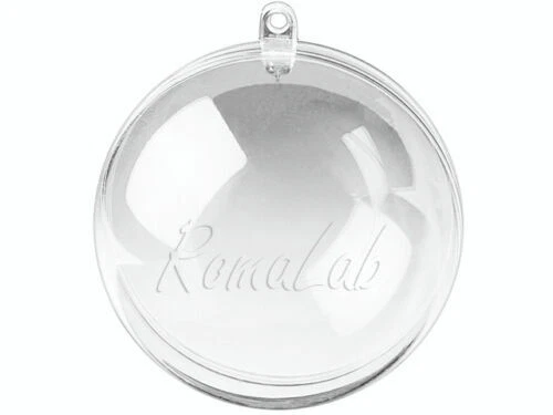 Decorazioni trasparente rotondi per albero di Natale