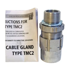 Lot of 10 each CMP TMC2-100A118 1" NPT Hazardous Locations Cable Gland