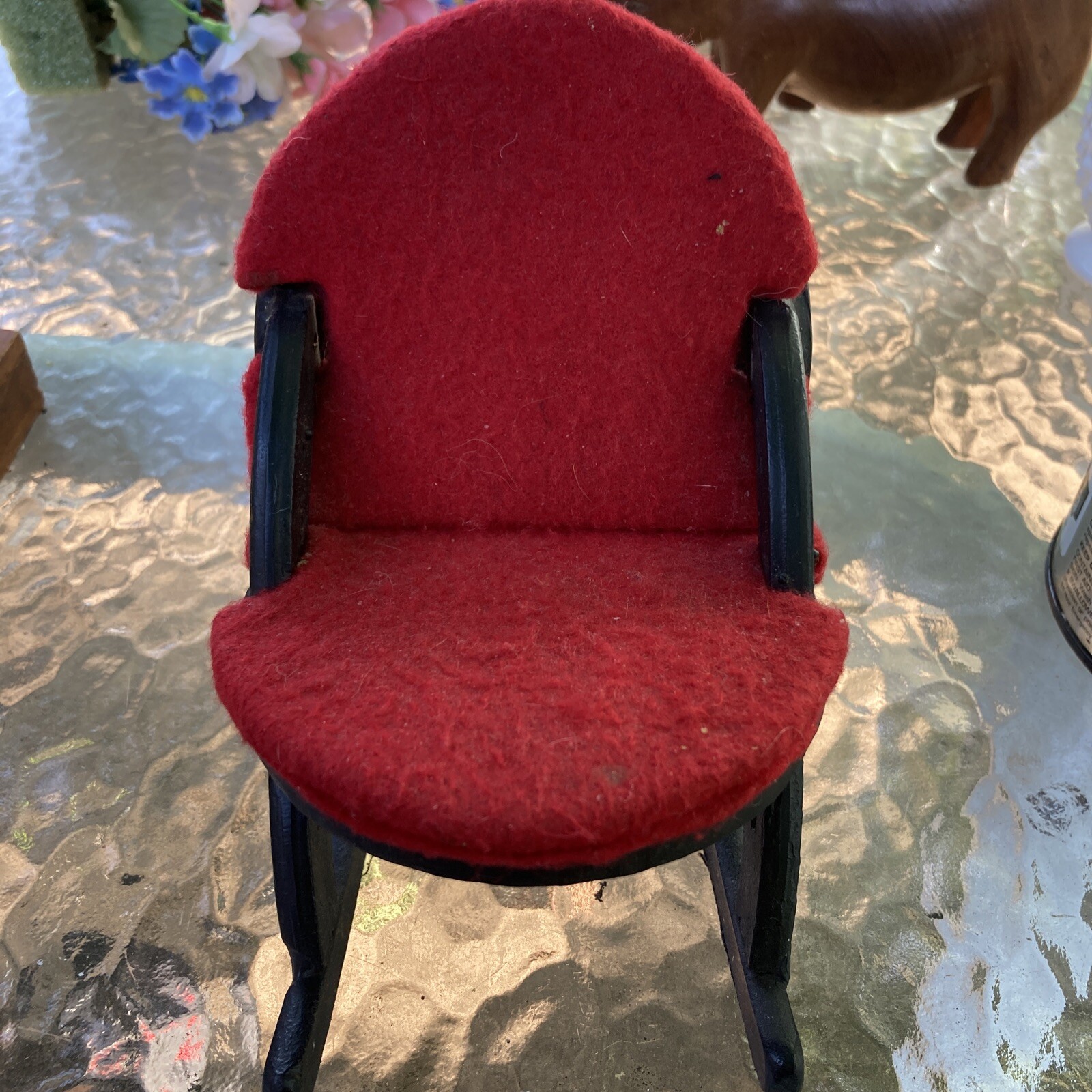 Vintage Small Diamond Classic Horse Horseshoe Rocking Chair. eBay