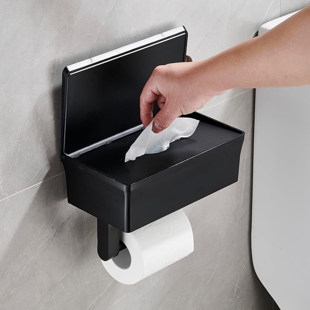 トイレ収納 Toilet paper holder Toilet Paper Holder Wall Mount Bathroom Wipe Holder Flushable