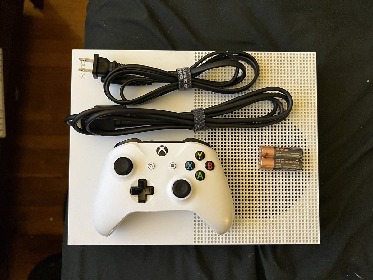Microsoft Xbox One S 1TB White Console 641275699348| eBay