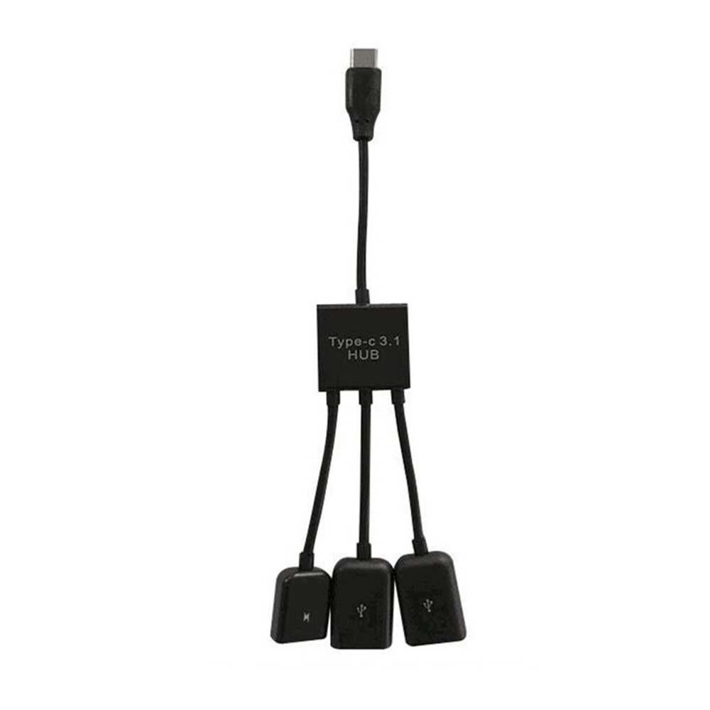 Compact USB 3.0 Hub with Ethernet Port and Flash Drive Support