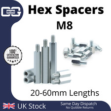 Hex Spacer Standoff Mount Fixing | PCB |  Metric |  Bolts | M8