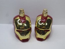 IRON MAN BY MARVEL EAY DE TOILETTE SPRAY 3.4 OZ NO CAP LOT OF 2 