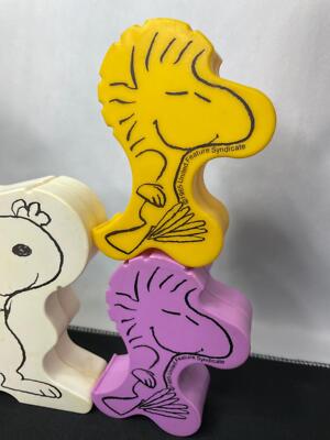 SNOOPY - SNOOPY　STACKING　HOLDER　かなりの重さあります Vintage Stack‑Up Snoopy Toy – Hasbro 1980s Peanuts, Rare