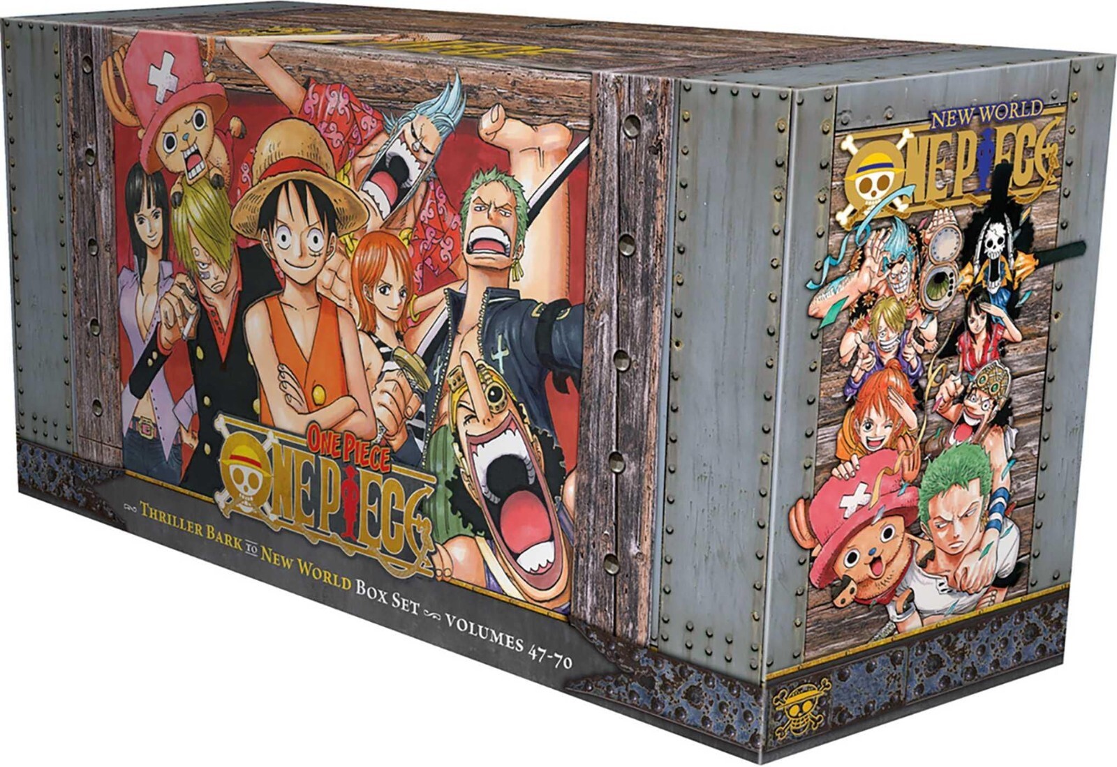 One Piece Box Set Volume 3: Volumes 47-70 with Premium by Eiichiro Oda NEW