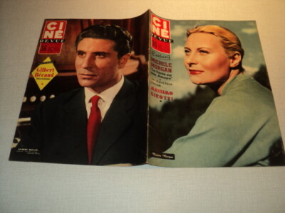 #CINE REVUE - 1956/43 MICHELE MORGAN MASSIMO GIROTTI GILBERT BECAUD DEBRA PAGET