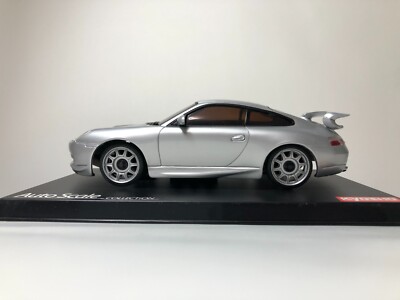 マサ Kyosho Mini-Z Porsche 911 GT3 Silver MZC6S Auto Scale Collection