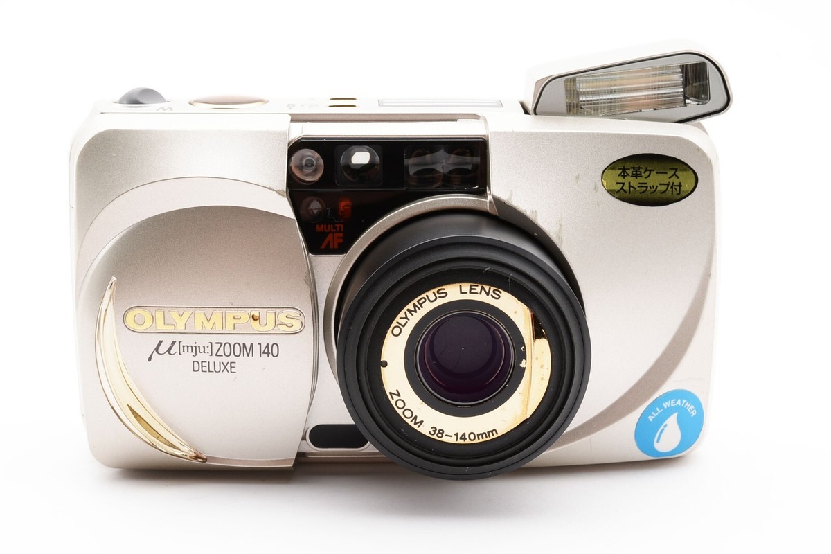 OLYMPUS μ [mju:] ZOOM 140 DELUXE 35mm Compact Film Camera [Exc+++