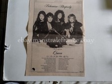 Queen Bohemian Rhapsody concert tour ad clipping UK 1970s Coventry Bristol Dunde