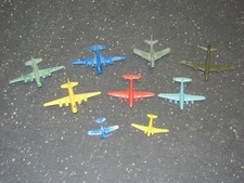 Lot of Vintage Irwin Other Plastic Airplane Toys NC-6461H C-68
