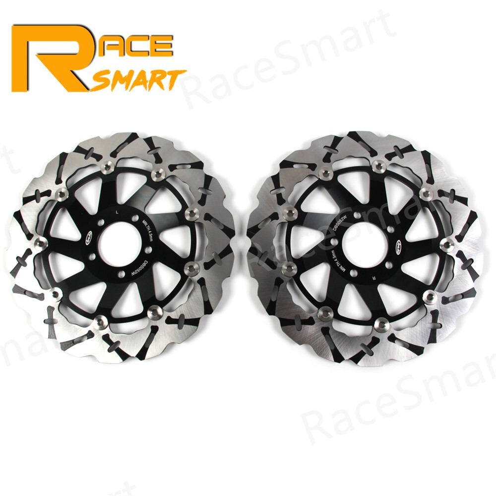 Front Brake Rotors For Kawasaki Ninja ZX11 ZX1100C 90-93 ZR1100