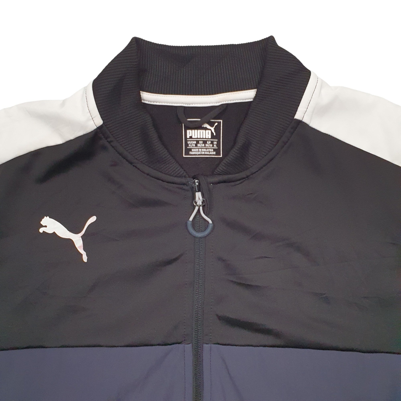 PUMA Full Zip Cotton & Polyester Jumper Sweatshirt Mens XL image 2