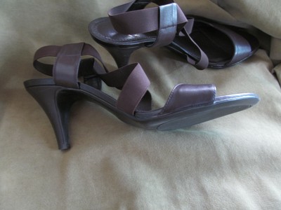 Alex Marie High Heel Dress Sandals Size 8 1/2 Color Dark Brown | eBay