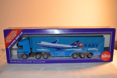 Siku 3816 - MB Actros Koffer-Sattelzug, ''EASY'', neuwertig in OVP, 1:55, Sammlung
