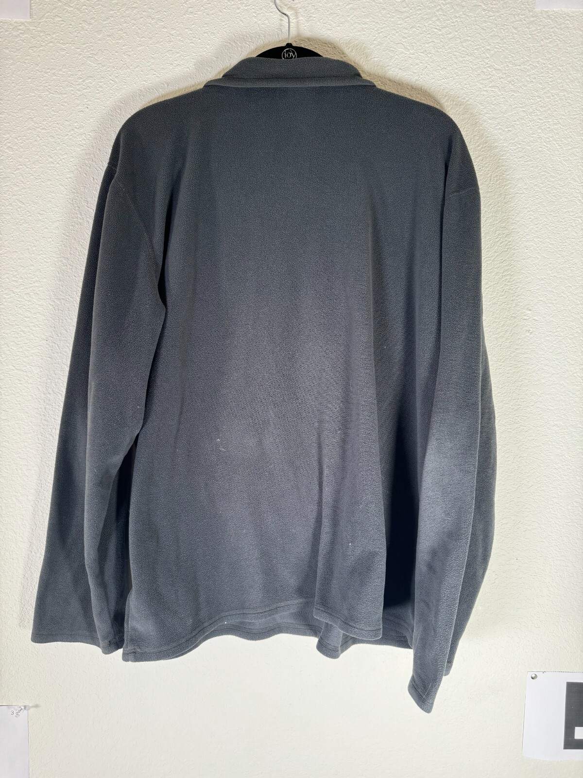 The North Face Men’s XL Gray 1/4 Zip Fleece Pullover Jacket Outdoor Hiking Layer thumbnail 7