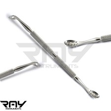 Comedone Extractor Blackhead Remover Skin Care Acne Pimple Blemish Double Spoon