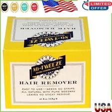 Aluminum-Free No-Tweeze Wax 4 oz. - Safe Hair Removal for All Skin Types