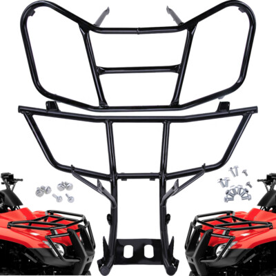 Front Bumper Grill & Carrier Rack For Honda Recon 250 TRX250 TE TM