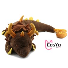 Game Genshin Impact Zhong Li Morax Dragon Plush Doll Soft Pillow Stuffed Toy