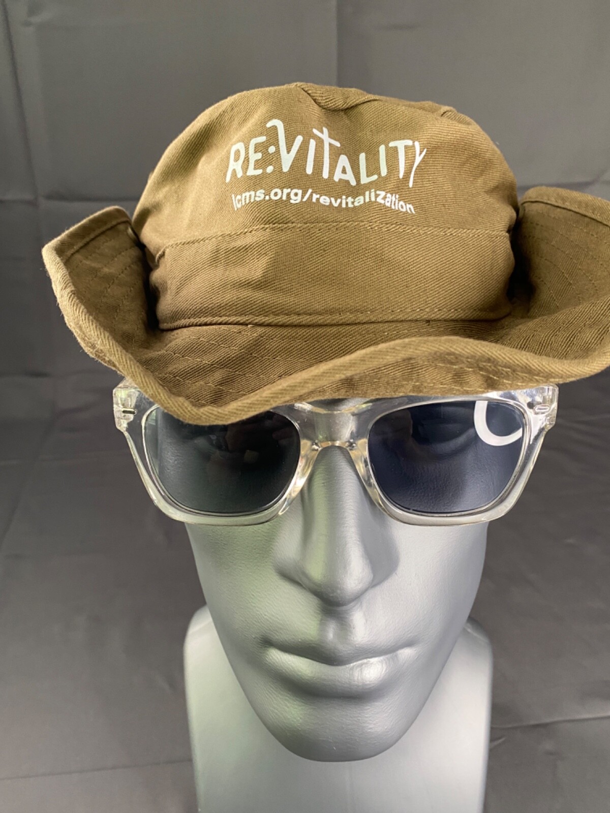 Canvas Bucket Hat with ReViTality Logo for Fishing Outdoor-image