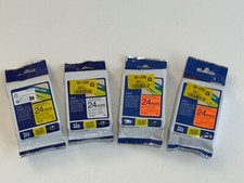 Ein Set von 4,5 originalen Brother TZe-Schriftbandkassetten