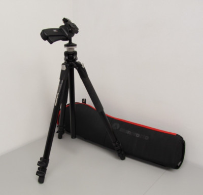 Manfrotto 055XPROB Aluminum Tripod With 322RC2 Grip Ball