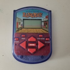1995 Milton Bradley MB Hangman Electronic Handheld Game, Tested Working