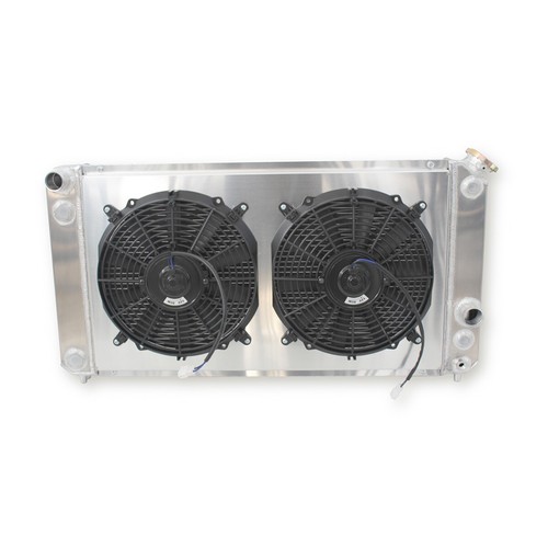 3 Row Radiator Shroud Fan For 1986-2005 2000 Chevy S10/S-10 LS Swap Blazer V8 - Picture 4 of 10