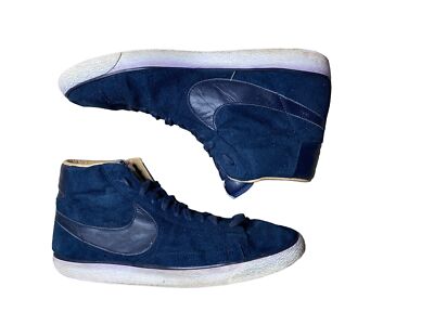 Nike Blazer High SP Dark Obsidian White Casual Shoes Men  display picture 1