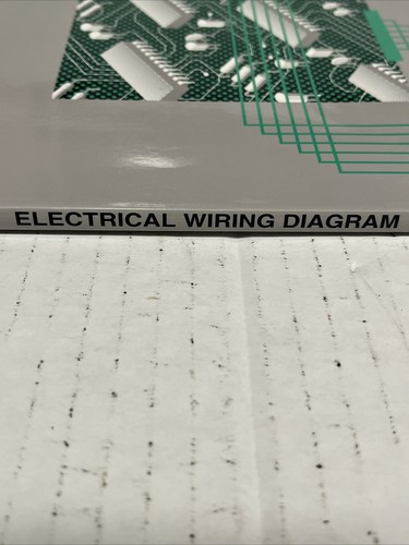 OEM 2002 Toyota MR2 Electrical Wiring Diagram Manual Factory Service information - Picture 4 of 7