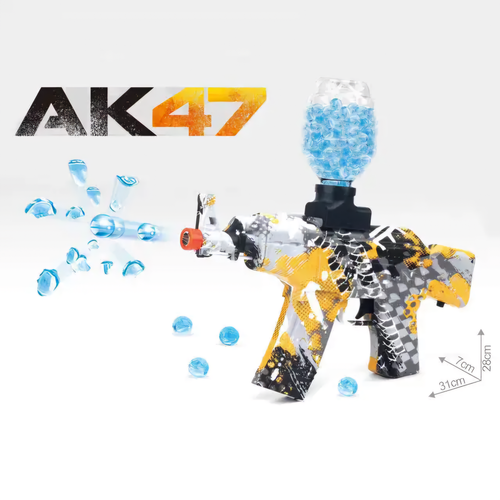 Elektrische AK-47 Gel Ball Blaster, 10000+1000 Gel, 7,4 V Batterie - Bild 10 von 36