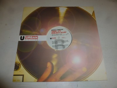 JESSICA SIMPSON - Take My Breath Away - 2004 UK 2-track 12'' vinyl single