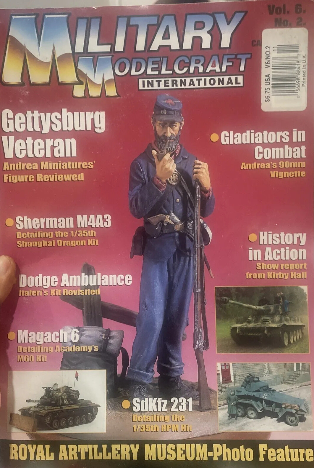 Military Modelcraft International Vol 6 #2; November 2001