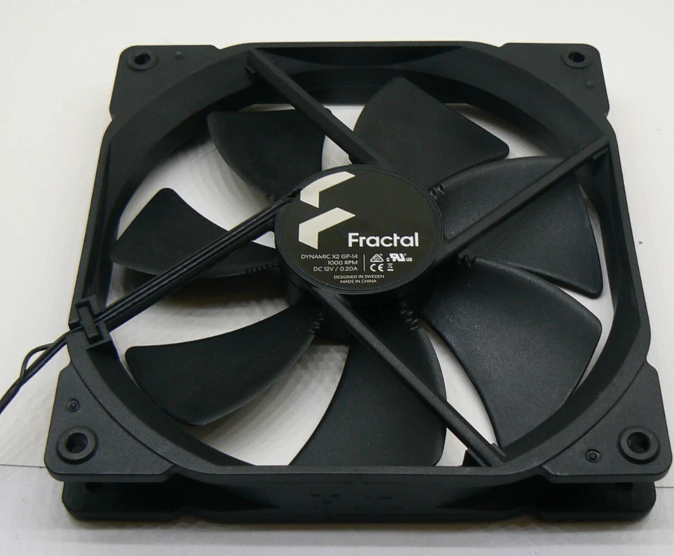 Fractal Design Dynamic GP-14 140mm Case Fan – Quiet, High Airflow, Black - Image 3 of 4