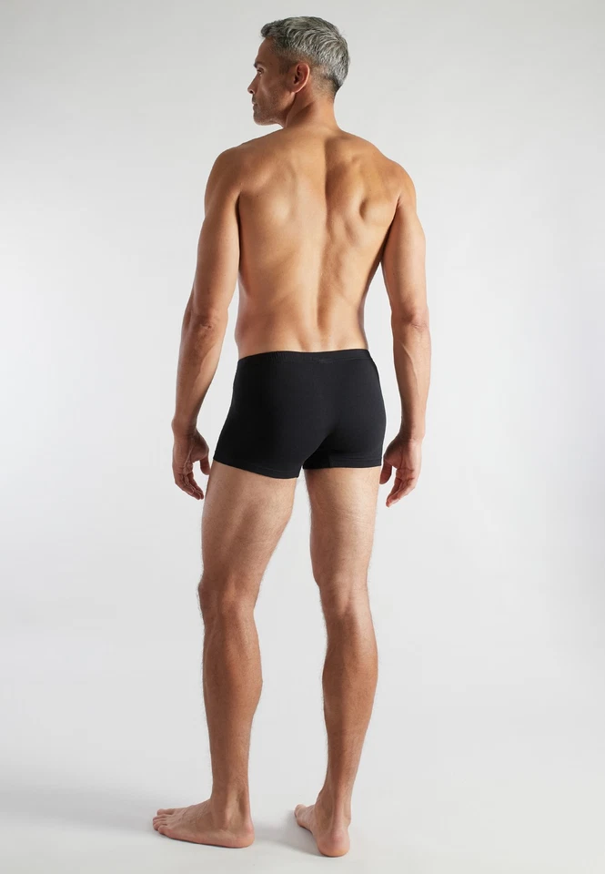 CECEBA Pants Boxershorts Herren 2er Pack Unterhosen schwarz Baumwolle eng - Bild 3 von 4