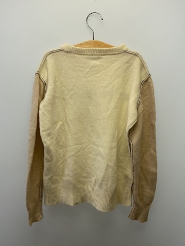 MARNI IT004933 Womens Raglan Knit US10 Wool Cream Kids Sweater Used - Picture 2 of 6