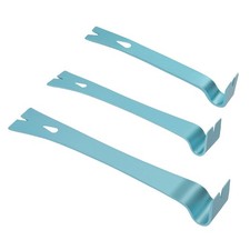Pry Bar Set 3 Pack 5.5 7.5 And 10 High-carbon Steel Crowbar With Nail Pul Pry Bar Set 3 Pack 5.5 7.5 And 10 High-carbon Steel Crowbar With Nail Pul