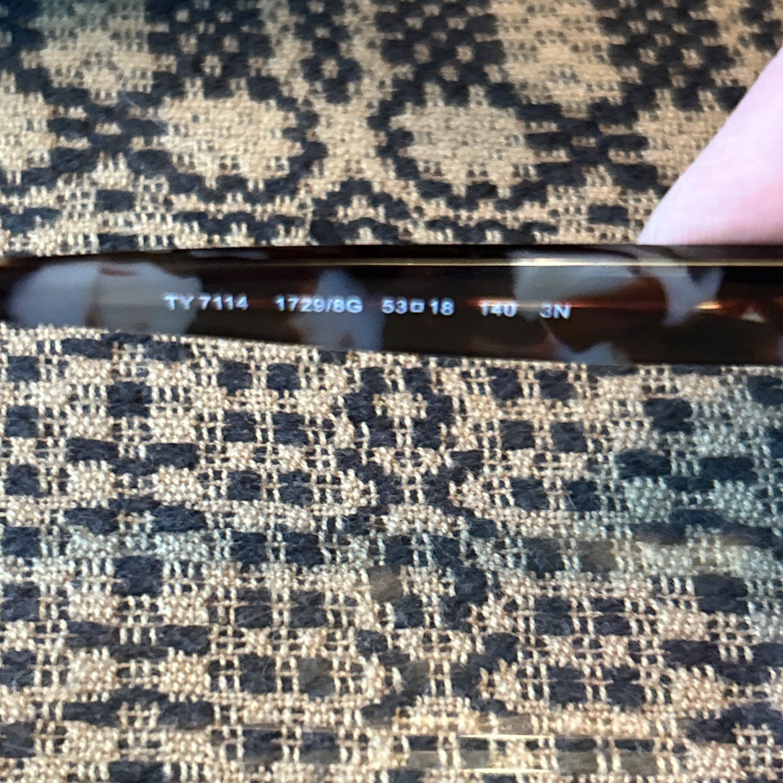 TORY BURCH Brown/gray Tortoise Shell Sunglasses T… - image 5