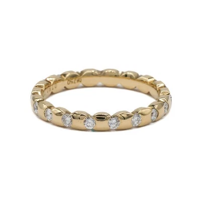 Memoryring WEMPE mit 0,786 ct. Brillanten in 18 Kt. 750 Gold Gr. 59 Zertifikat - Bild 1 von 4