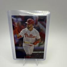 2022 Topps Stadium Club Base Set Kyle Schwarber #262 Black Foil