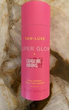 TAN-LUXE Super Glow Hyaluronic Self-Tan Serum Gradual, 1.01 oz 30 mL New in Box