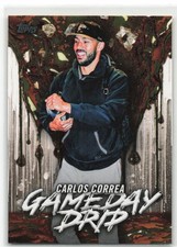 2026 Topps Series 1 Celebration Gameday Drip Carlos Correa #GD-20 Houston Astros