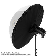 Glow Easy Lock 65" Translucent Umbrella Black Panel