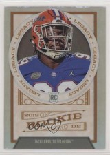 2019 Panini Legacy Rookies Premium Edition Silver Prizm Jachai Polite #171 fv8